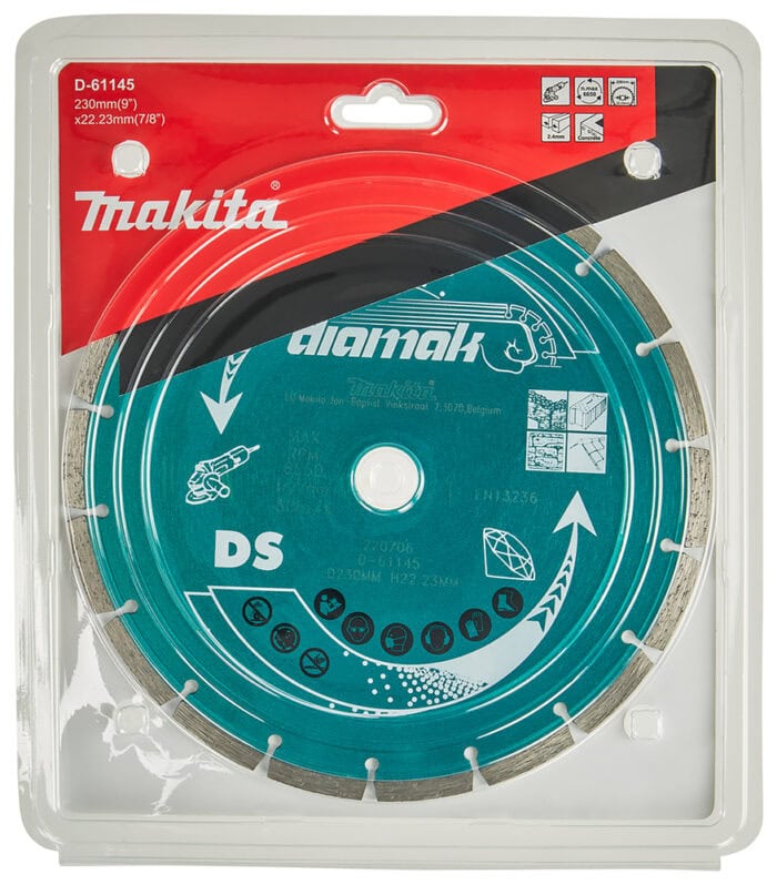 Makita Diamantscheibe Diamak 230mm D-61145 – Bild 2