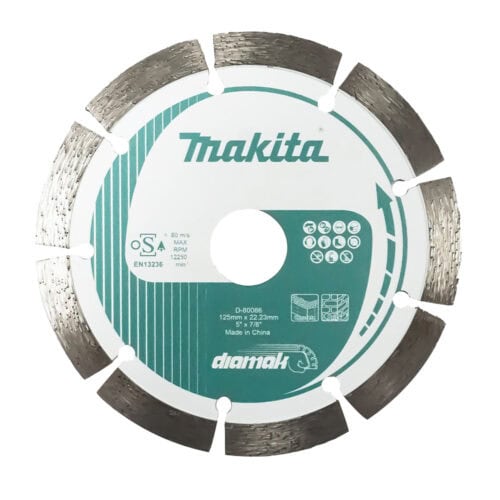 Makita DIAMAK Diamanttrennscheibe 125 mm D-80086 für Beton und Stein