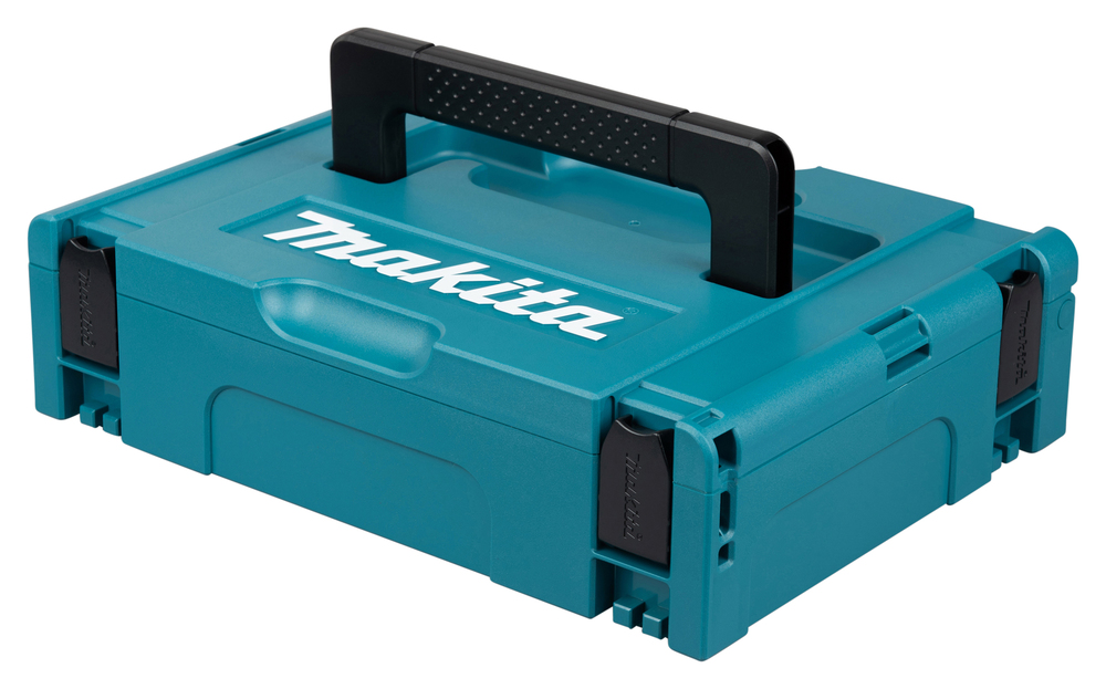 Makita Makpac Gr.1 821549-5 mit Einlage 838110-1 für 4x Akku 14,4V 18V mit Ladegerät DC18RC – Bild 4