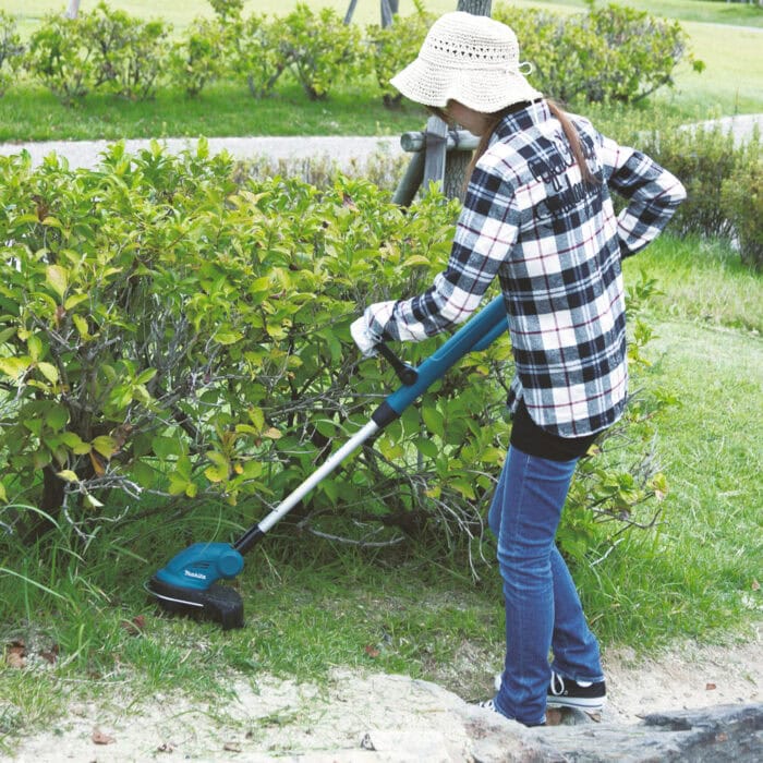 Makita Akku-Heckenschere DUH523Z 18V Sologerät Akku-Rasentrimmer DUR181Z 18V Sologerät – Bild 5