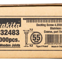 Makita Magazinschrauben Terasse Inox 4,2x55mm 1000 Stck. F-32483 – Bild 3