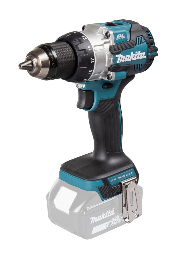 Makita Akku-Schlagbohrschrauber DHP489Z 18V – Sologerät, leistungsstark und präzise.