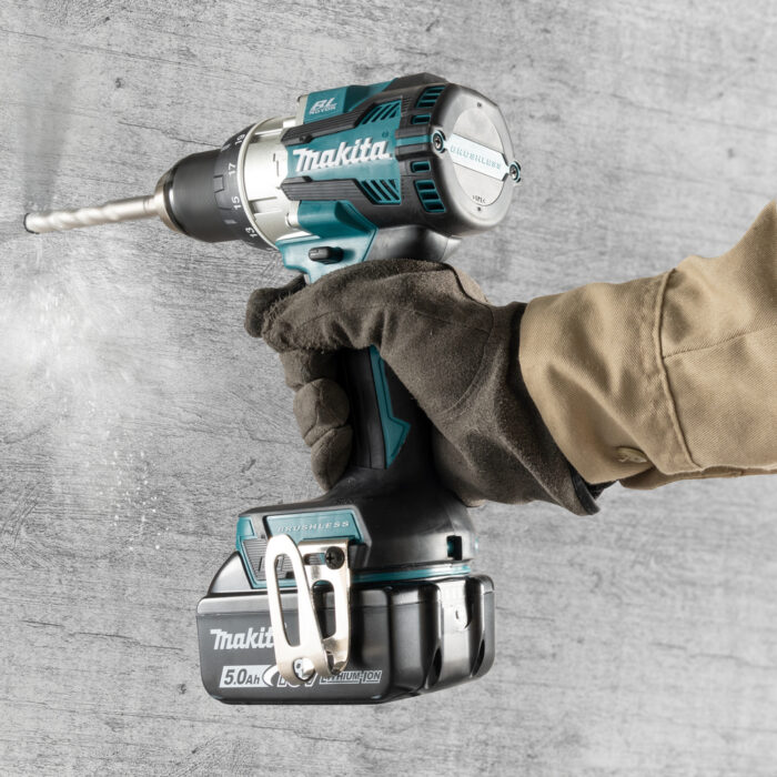 Makita Akku-Schlagbohrschrauber DHP489RTJ 18V 5,0Ah – Bild 6