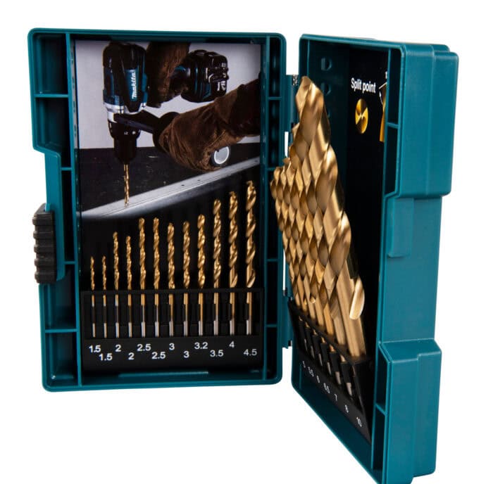 Makita Metallbohrer-Set HSS-TiN Longlife 19-tlg. Ø 1,5 - 10mm B-67795 – Bild 2