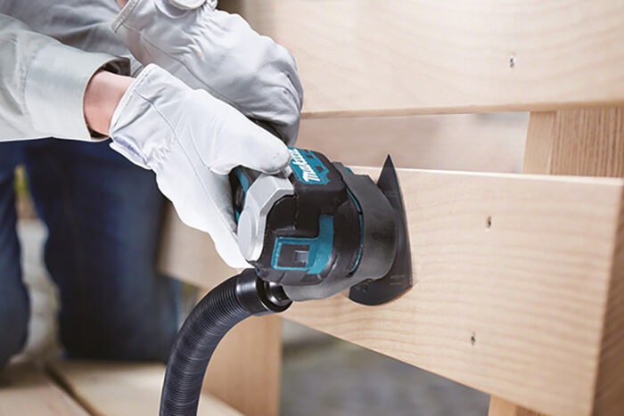 Makita Akku-Multifunktionswerkzeug DTM52ZJX2 18V Makpac & Zubehör-Set – Bild 7