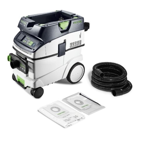 Festool CTM 36 E AC-LHS Absaugmobil mit Bluetooth®, AUTOCLEAN und Touch-Bedienung