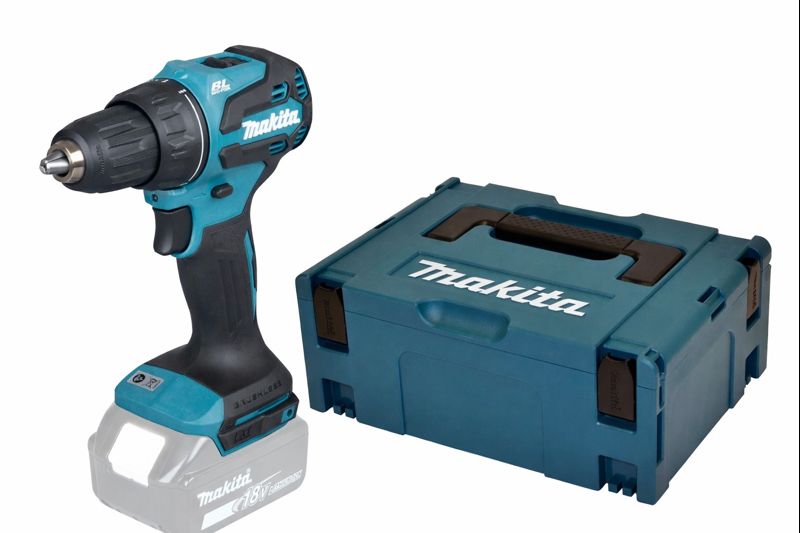 Makita DDF490ZJ 18V Akku-Bohrschrauber Brushless im MAKPAC Gr. 2