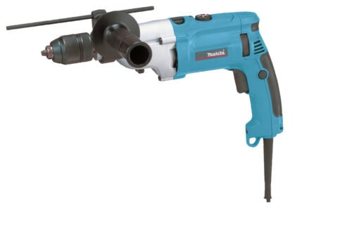 Makita HP2071J Schlagbohrmaschine 1.010 W mit 2-Gang-Getriebe