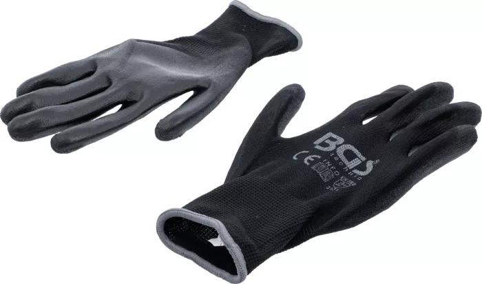 BGS Mechaniker-Handschuhe Größe 11 XXL (Modell 9956), robust und flexibel.