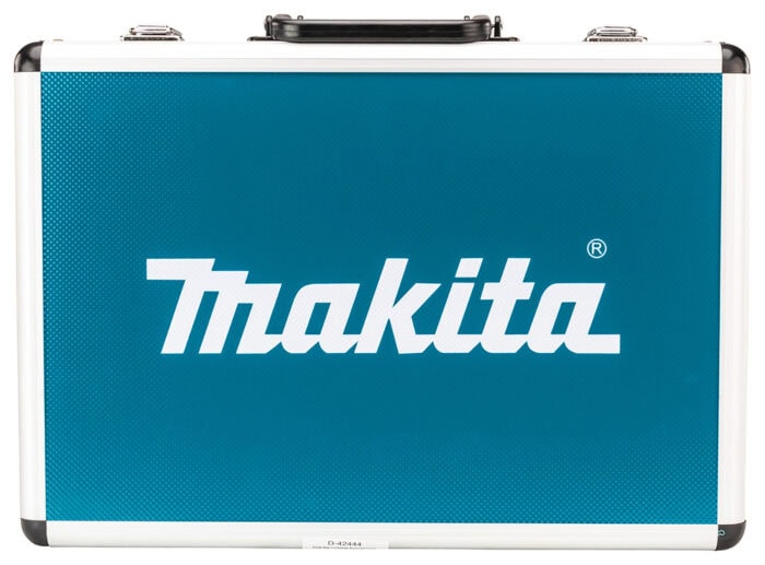 Makita Koffer für SDS-PLUS Bohrer- und Meißel-Set D-42444, robust und praktisch zur sicheren Aufbewahrung.