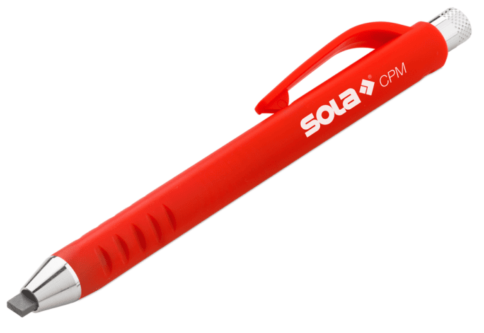 SOLA Mechanischer Baubleistift CPM – präziser und robuster Stift für Bauarbeiten.