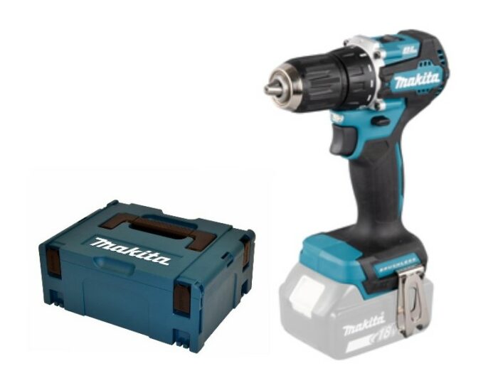 Makita DDF487ZJ Akkuschrauber 18V – Sologerät im MAKPAC mit passender Einlage.