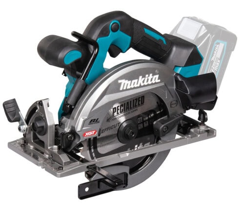 Makita HS012GZ Akku-Handkreissäge 40V XGT mit 165 mm Sägeblatt und AWS-Schnittstelle