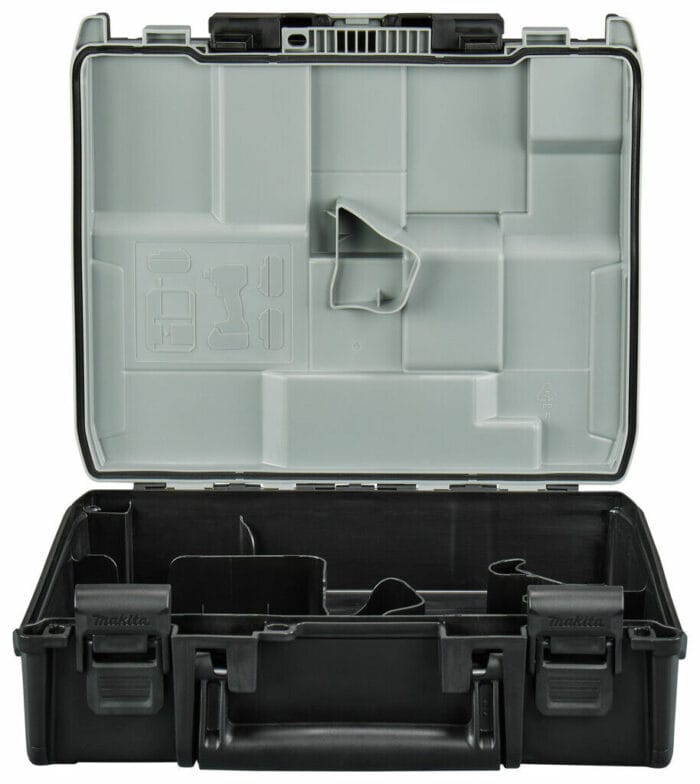 Makita Koffer mit Deckelfach für verschiedene Akku-Schrauber Modelle 821857-4 – Bild 2