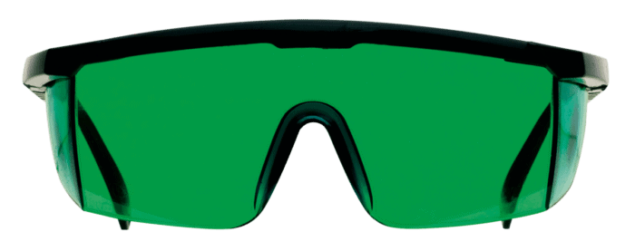 SOLA Lasersichtbrille LB GREEN – bessere Sichtbarkeit für grüne Laserlinien.