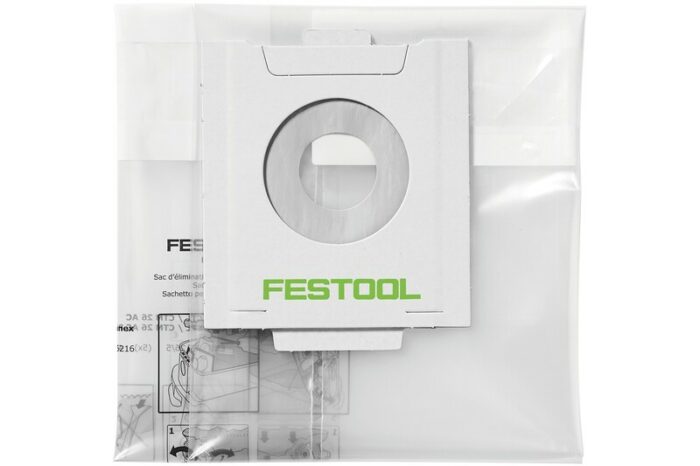 Festool Entsorgungssack ENS-CT 36 AC/5 für effiziente Staub- und Schmutzentsorgung.