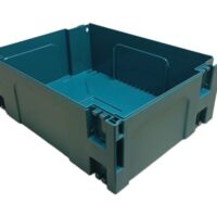 Stabiles Makita Makpac Koffer-Unterteil Größe 2(MAKPAC-U2) aus robustem Kunststoff – ideal für Reparaturen