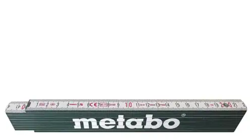Metabo Zollstock 2 m Meterstab Gliedermaßstab 638612000 aus Holz