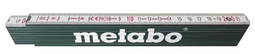 Metabo Zollstock 2 m Meterstab Gliedermaßstab 638612000 aus Holz