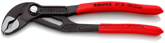 Knipex Cobra® Hightech-Wasserpumpenzange 180mm, präzise und robust.