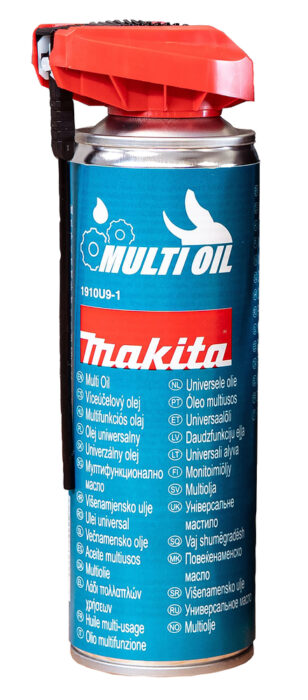 Makita 1910U9-1 Multiöl Pflegespray 300 ml – Allzweck-Schmiermittel und Rostschutz.
