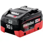 Metabo Akku 18V 10,0Ah LiHD Akkupack in Schwarz und Grün