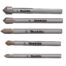Makita Glas-/Fliesenbohrer-Set 5-tlg. E-25410 mit Hartmetallspitzen für Glas, Fliesen und Keramik