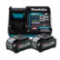 Makita Power Source-Kit XGT 40V 4,0Ah 191L77-9 mit 2 Akkus und Schnellladegerät DC40RA