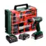 Metabo BS 18 Quick Set Akku-Bohrschrauber mit Koffer, Zubehör und Arbeitslicht