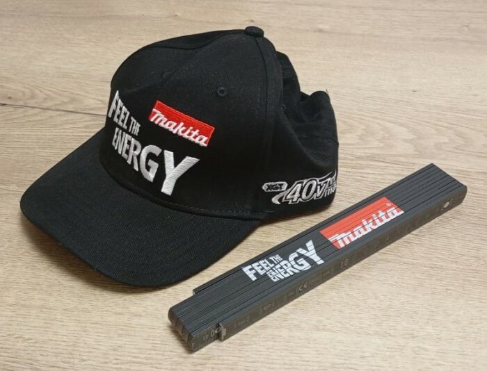 Makita Basecap & Zollstock Feel The Energy 40V XGT – Bild 2