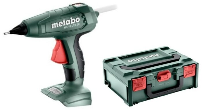 Metabo Akku-Heißklebepistole HK 18 LTX 20 – kabelloses, präzises Kleben mit 18V CAS-Akku