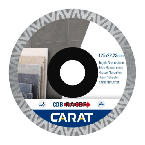 CARAT Diamantscheibe CDBM125300 125 mm RACER V-Turbo für Winkelschleifer
