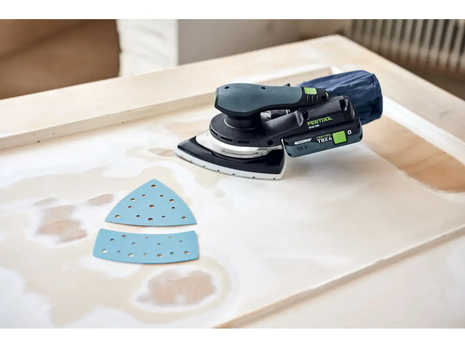 Festool Granat Schleifmittel Delta 200 P120 GR/50 – für DTSC 200 - 578783 – Bild 2