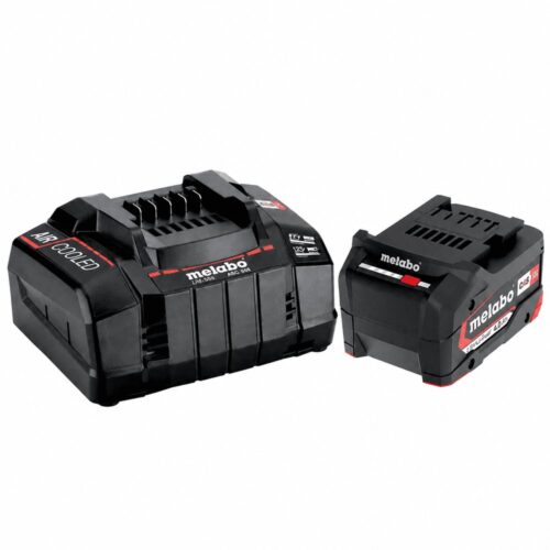 Metabo 18V Starter Set LiPOWER Akku 4,0 Ah 625027000 mit ASC 55 Ladegerät 627044000