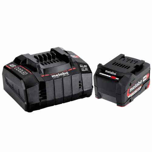 Metabo 18V Starter Set LiPOWER Akku 4,0 Ah 625027000 mit ASC 55 Ladegerät 627044000