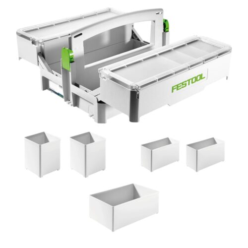 Festool SYS-StorageBox SYS-SB 499901 mit 5 Einsatzboxen