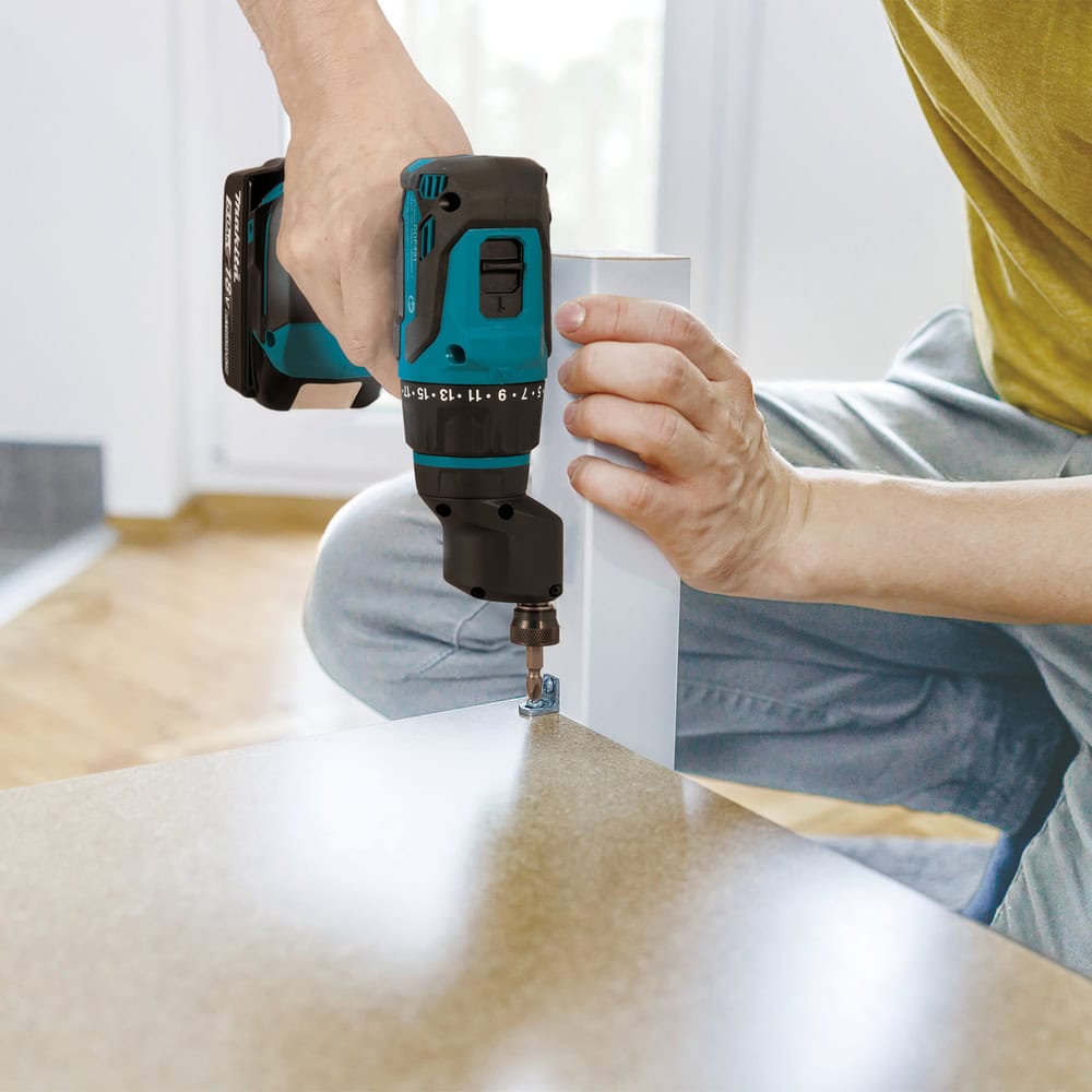 Makita DDF491ZJ01 18V Akku-Bohrschrauber mit Wechselkopfsystem + 4 Aufsätze im MAKPAC – Bild 10