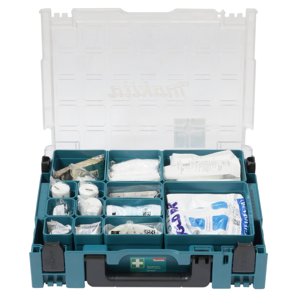 Makita Erste-Hilfe-Set DIN 13157 im MAKPAC Organizer P-84919 – Bild 2