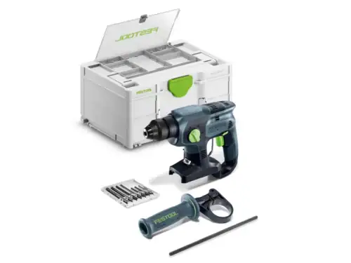 Festool KHC-S 18 Akku-Bohrhammer Basic-Set 578748 mit Bohrerkassette und Systainer
