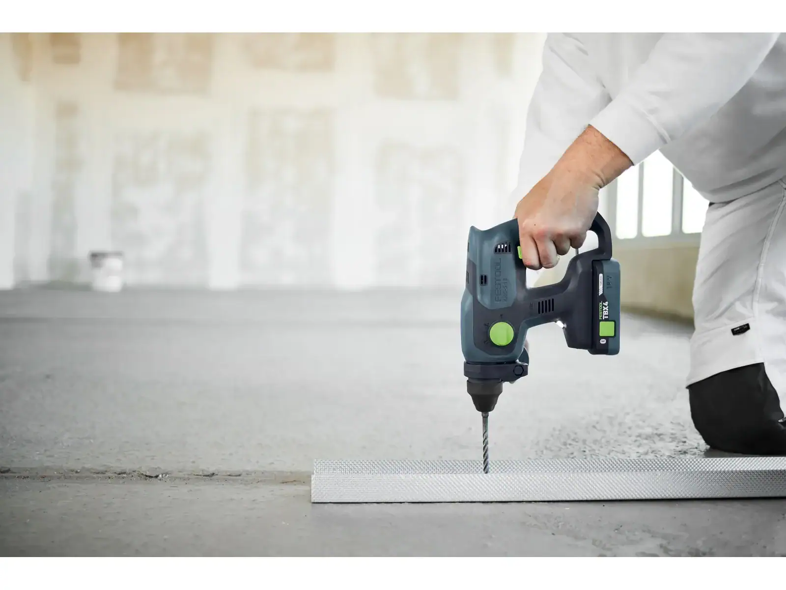 Festool Akku-Bohrhammer KHC-S 18-Basic-Set inkl. Bohrerkassette 578748 – Bild 3