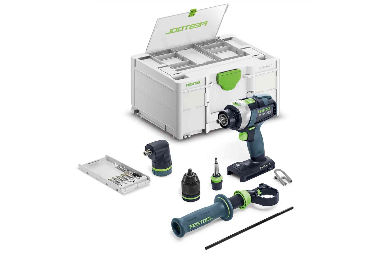 Festool Akku-Schlagbohrschrauber QUADRIVE TPC 18/4 I-Basic-Set - 577625