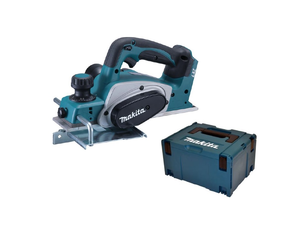 Makita Akku-Hobel DKP180 18V Sologerät im Makpac DKP180ZJ