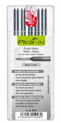 Pica DRY Ersatzminen Graphit 2B - 4030