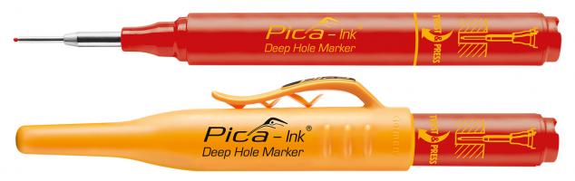 Pica-Ink Tieflochmarker Rot - 150/40