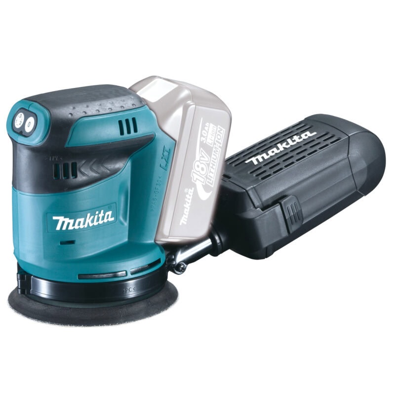 Makita DBO180Z Akku-Exzenterschleifer 18V mit 125 mm Schleifteller