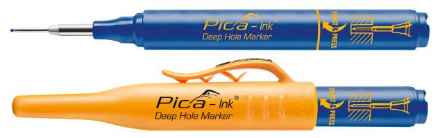 Pica-Ink Tieflochmarker Blau - 150/41