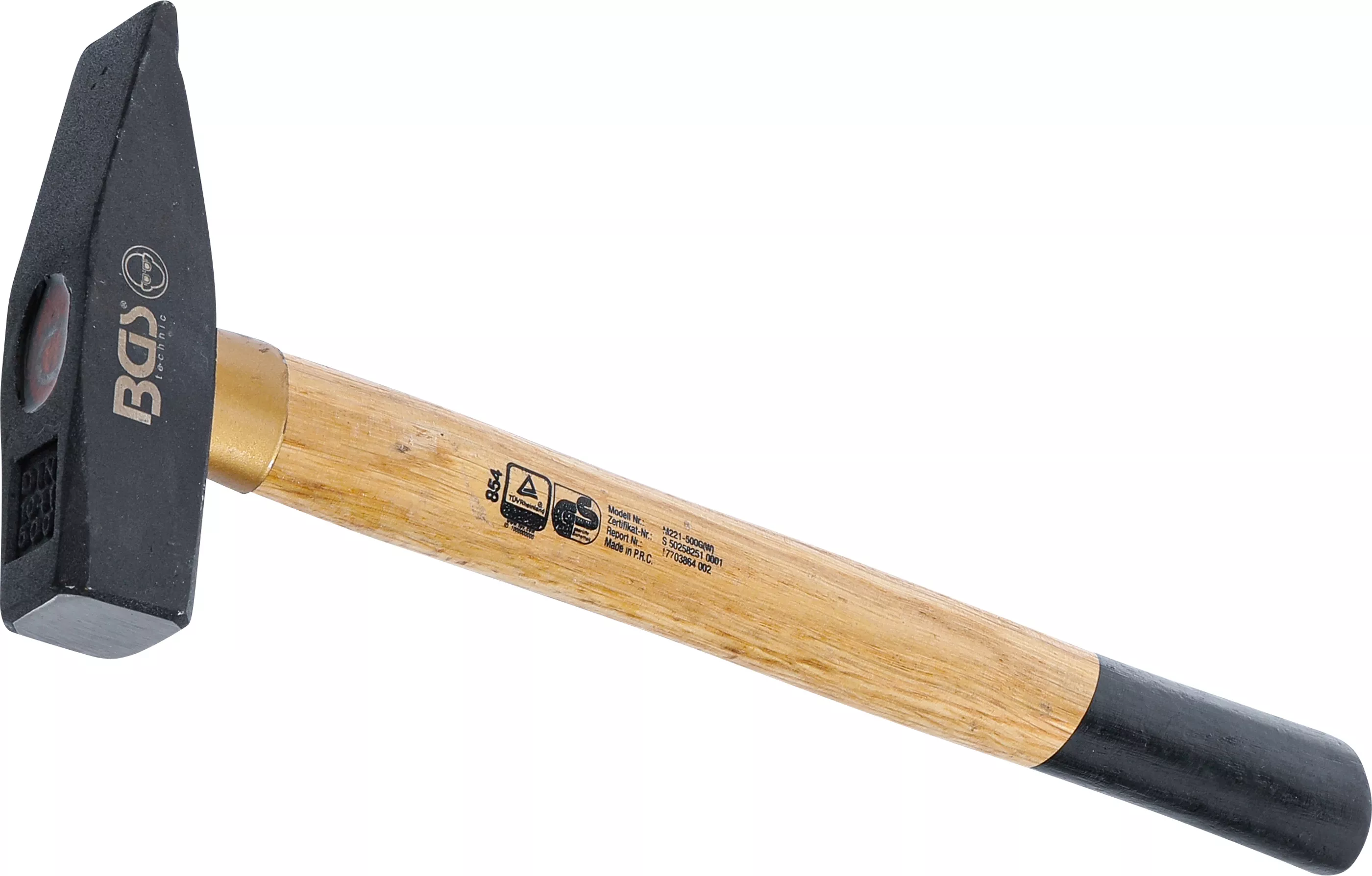 BGS Schlosserhammer Holz-Stiel 500g - 854