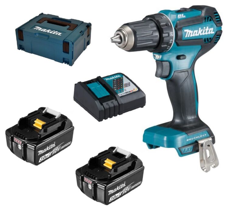 Makita Akkuschrauber DDF485RFJ 18V 3,0Ah – kraftvoll, kompakt und vielseitig.