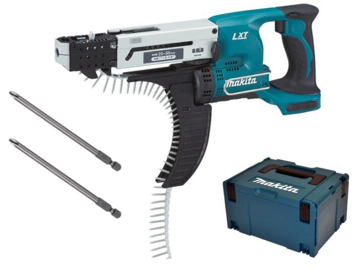 Makita Akku-Magazinschrauber DFR550ZJ 18V, Sologerät im Makpac.