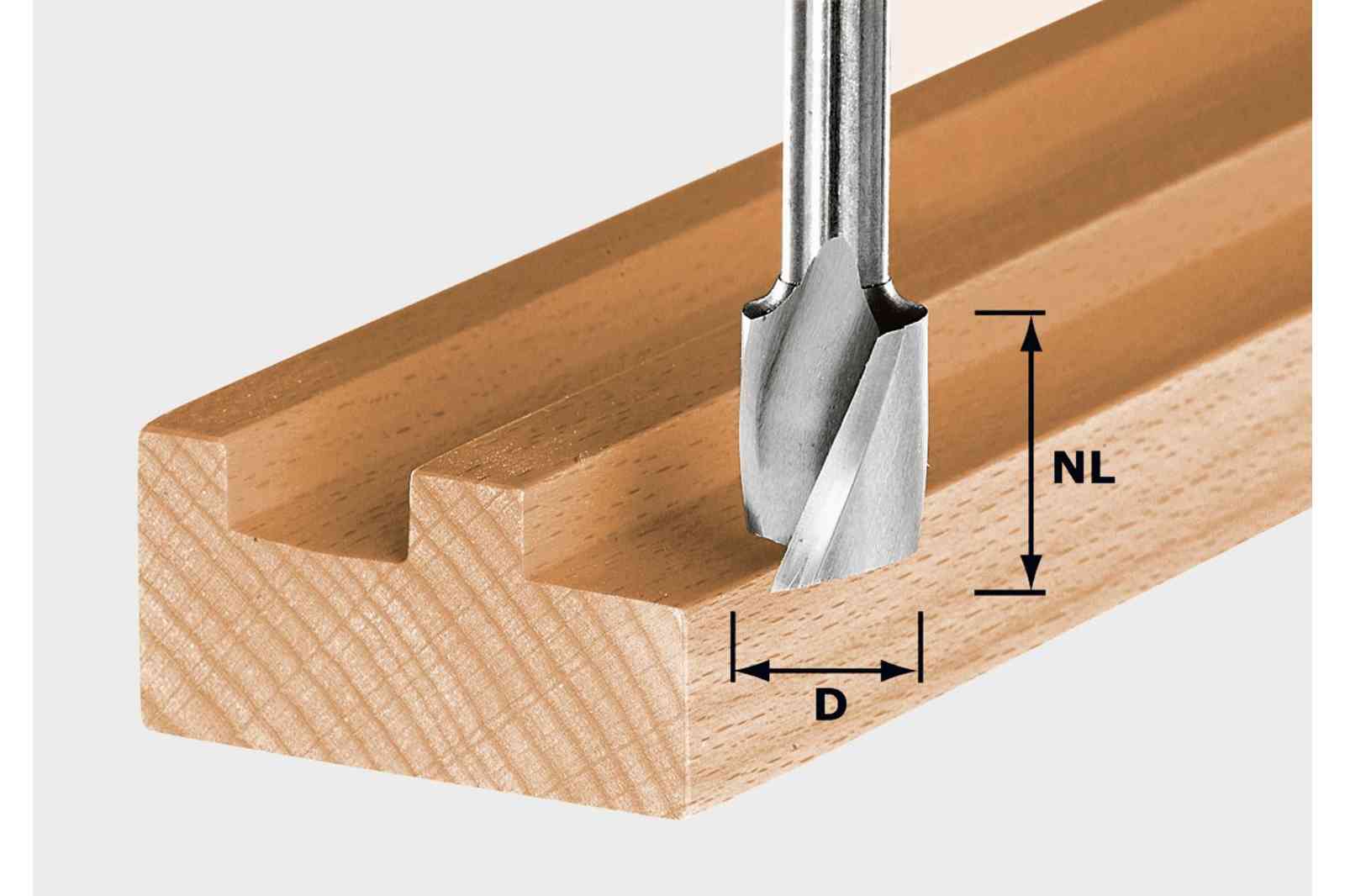 Festool Spiralnutfräser